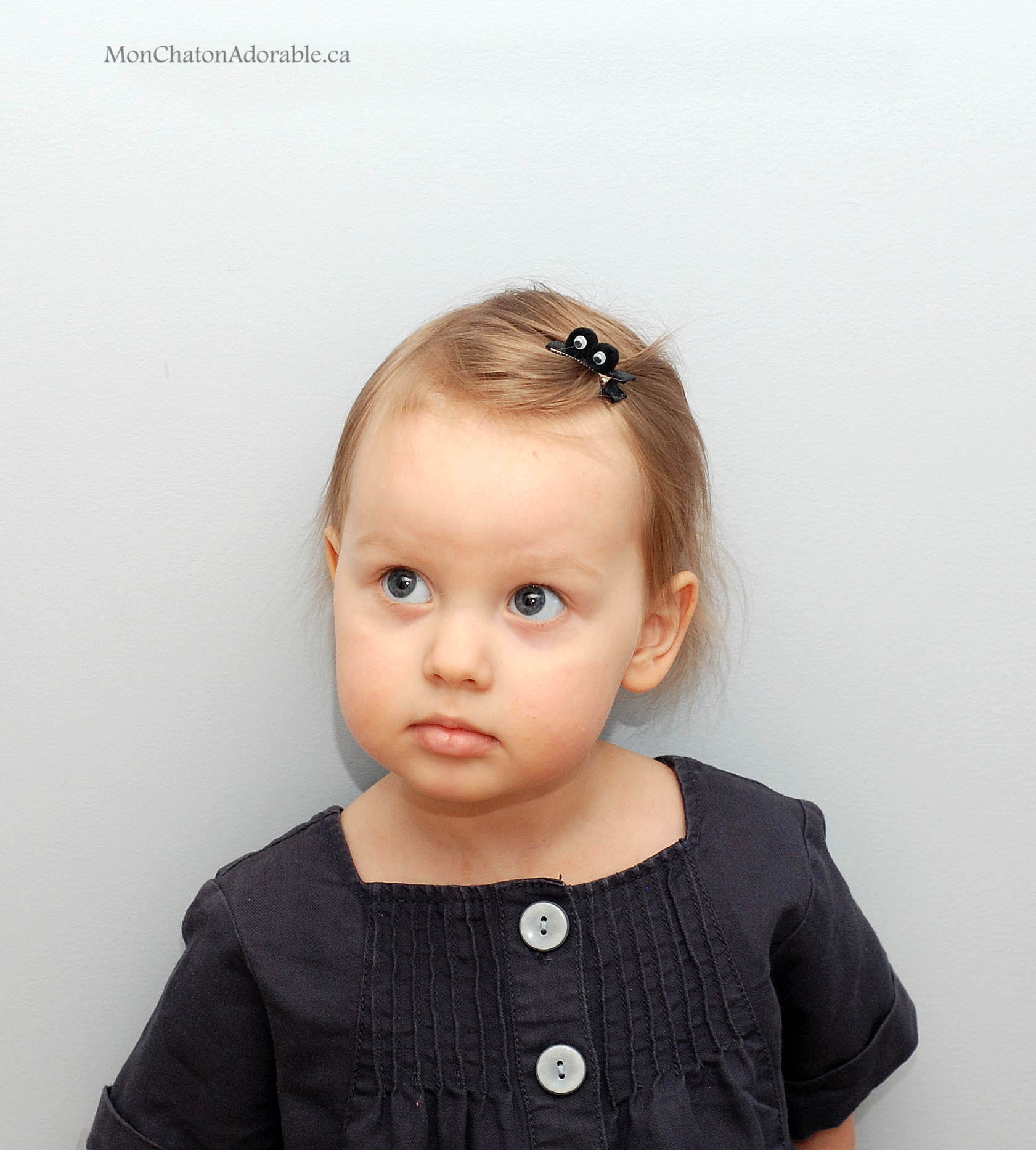 Monster Eyes Hair Clip for little girls