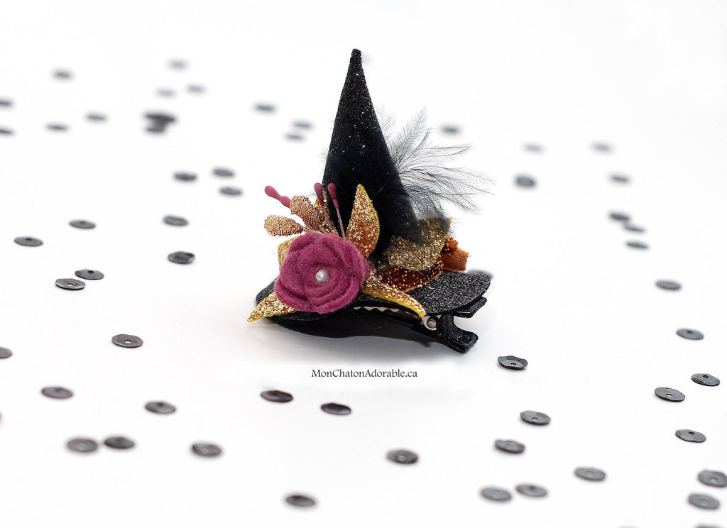 Mini Glitter Witch Hat