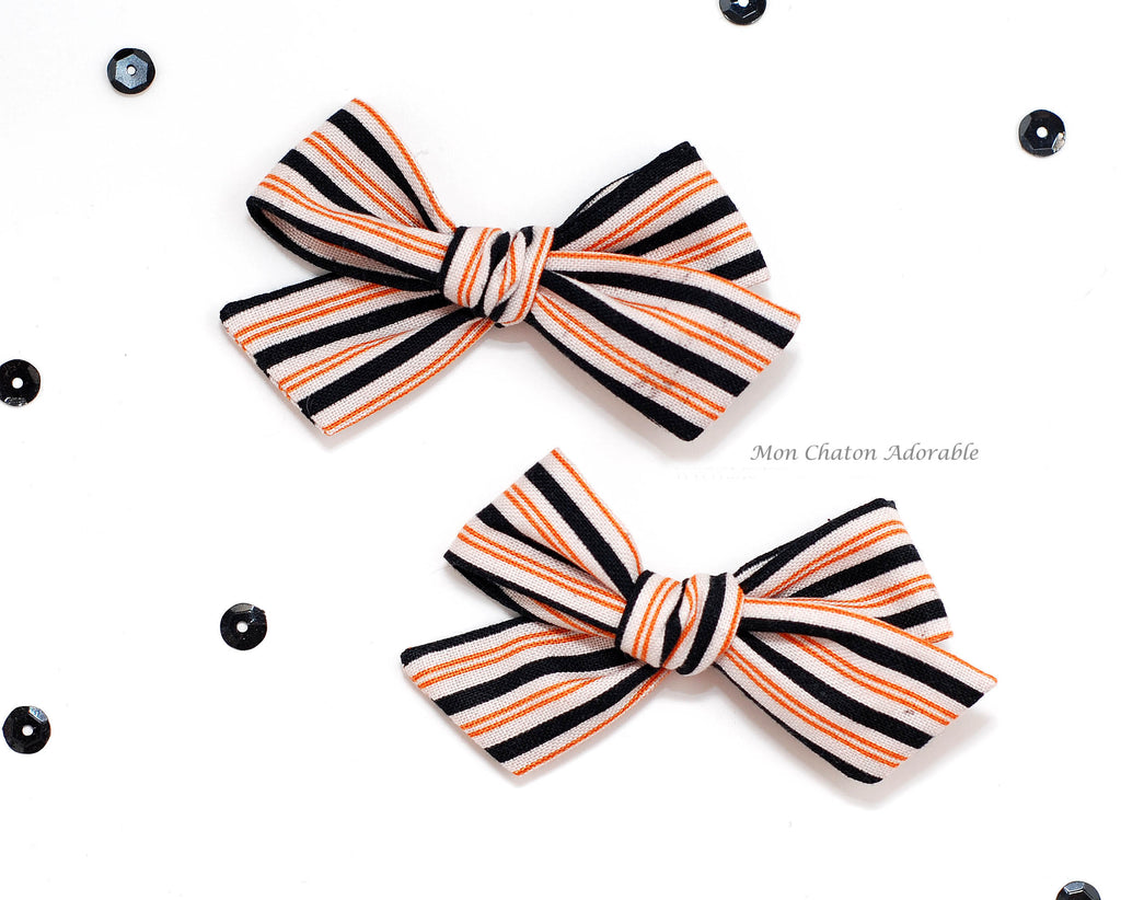 Set of 2 Halloween Hair Bows