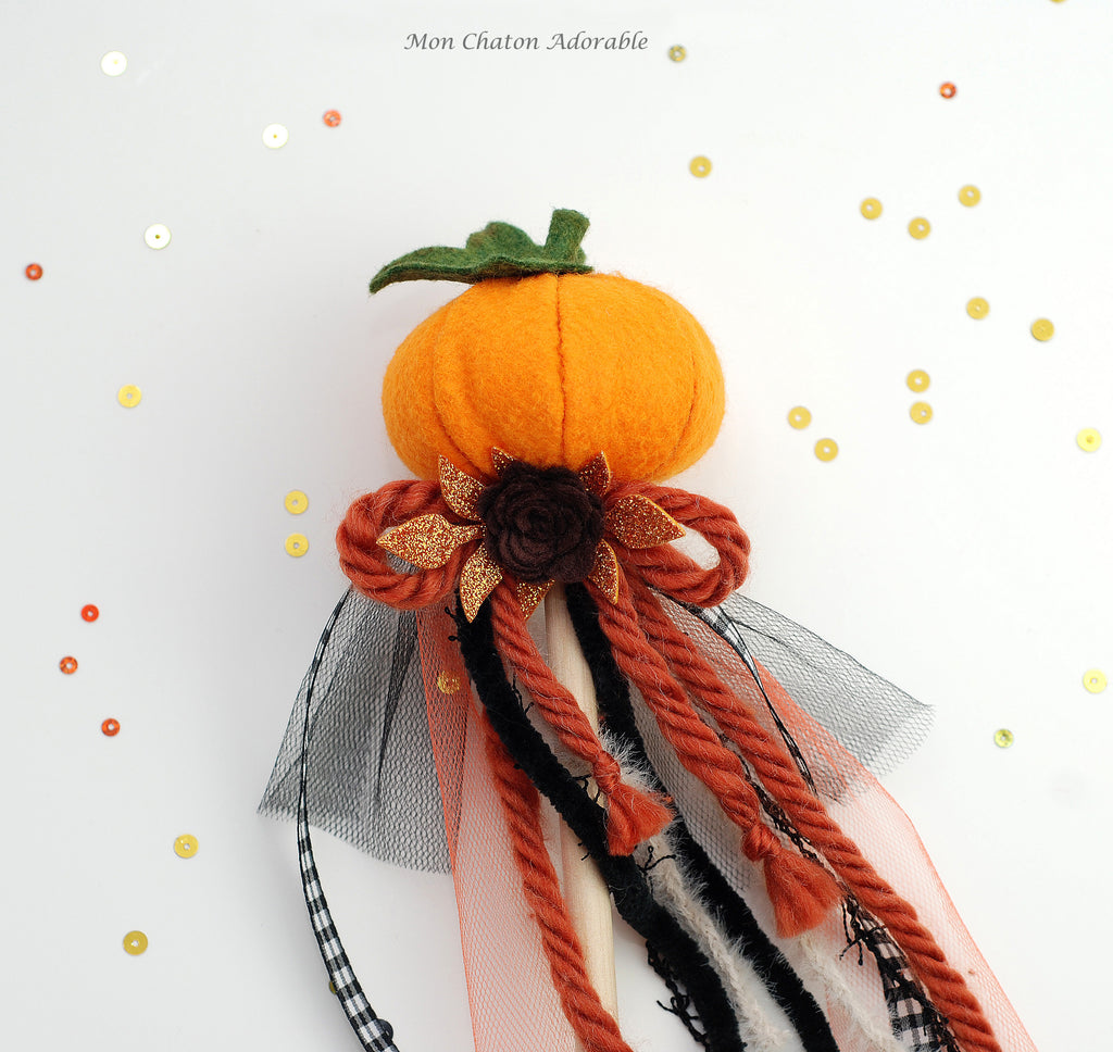 Pumpkin Magic Wand