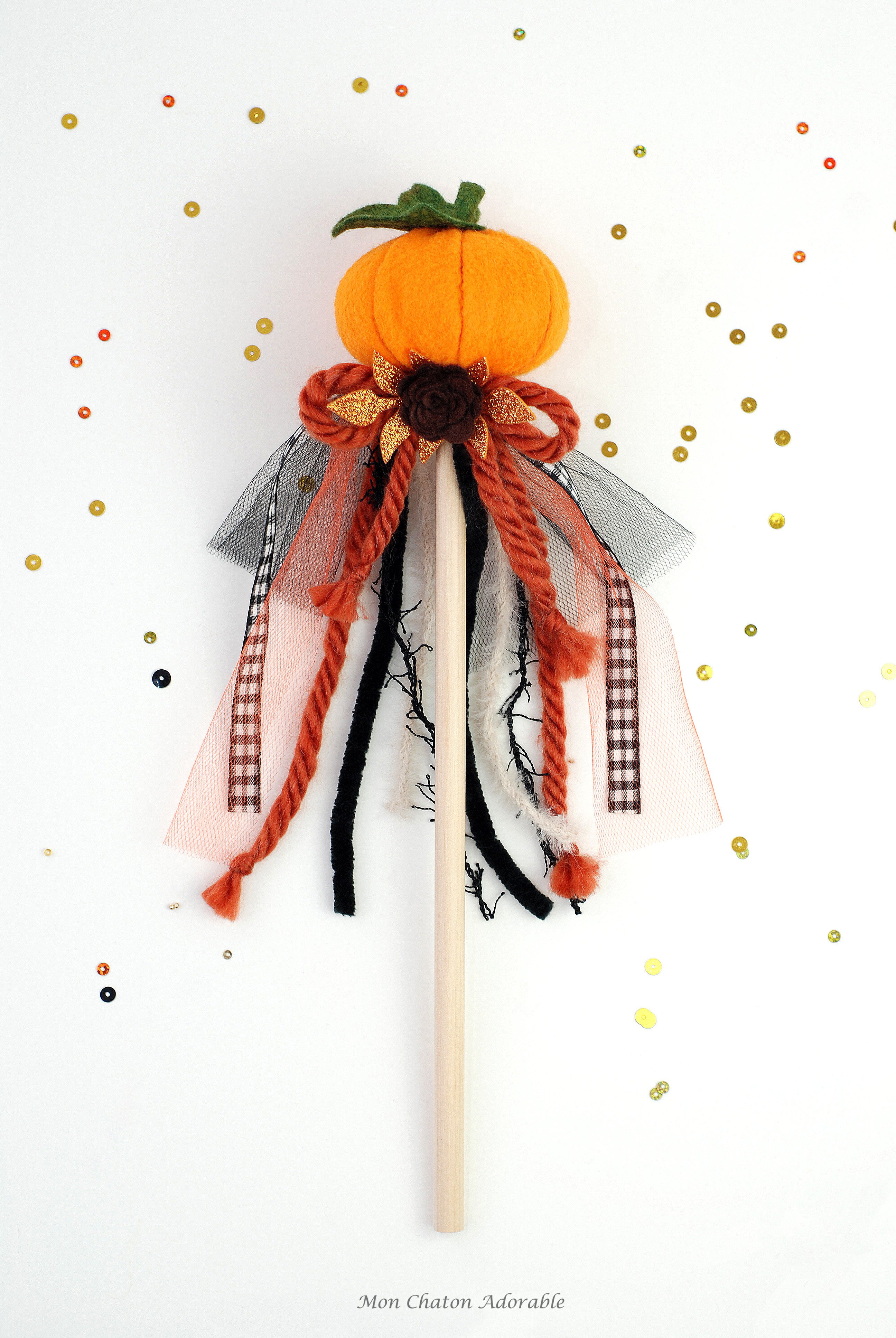 Pumpkin Magic Wand