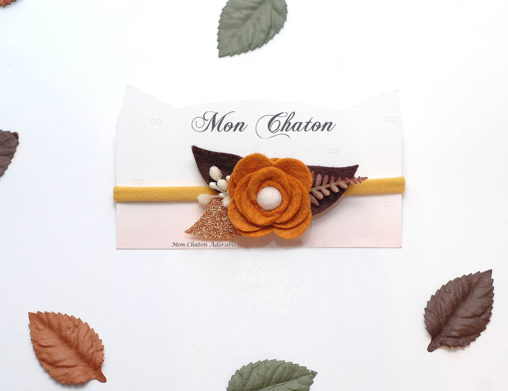 Fall Floral Headband