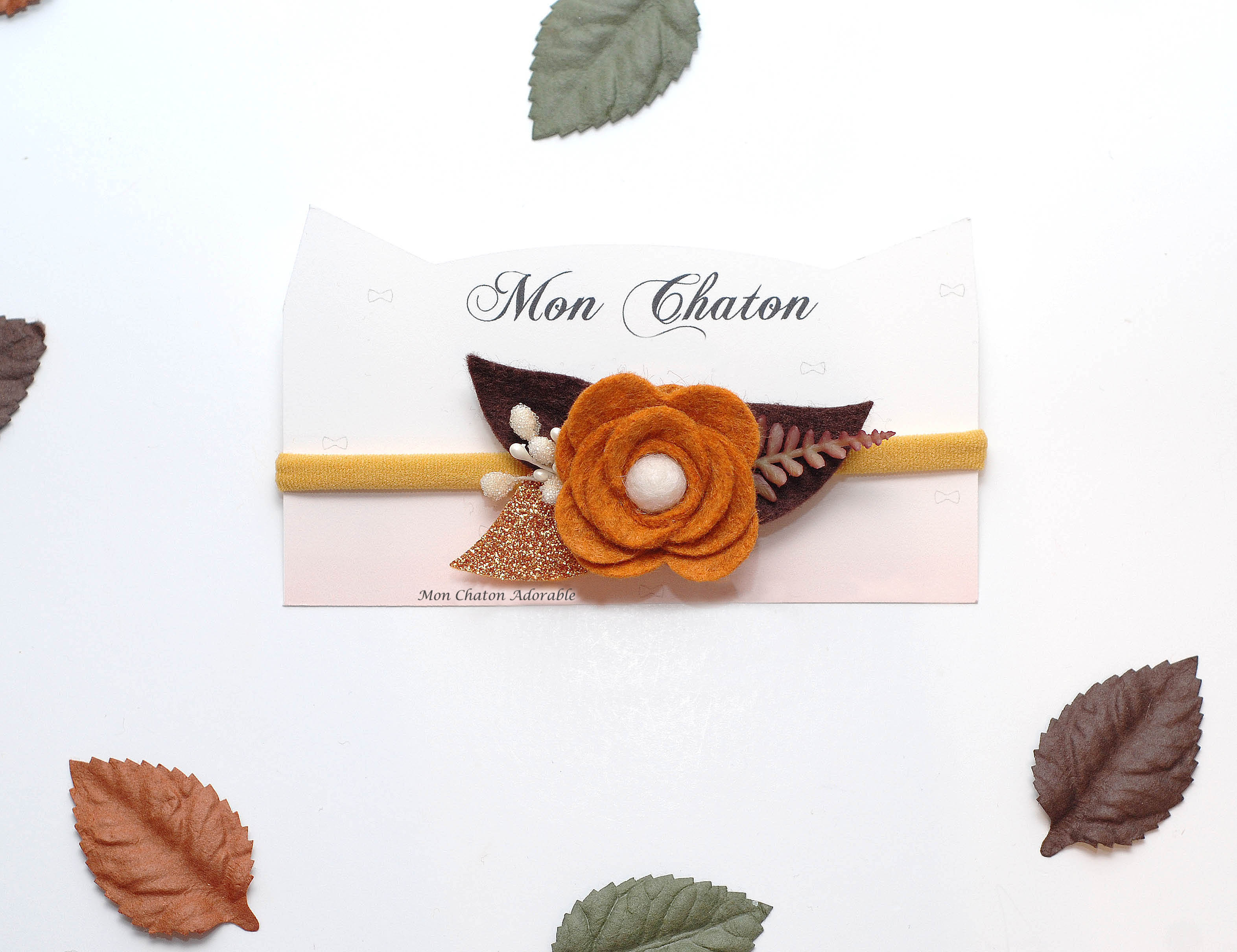 Fall Floral Headband