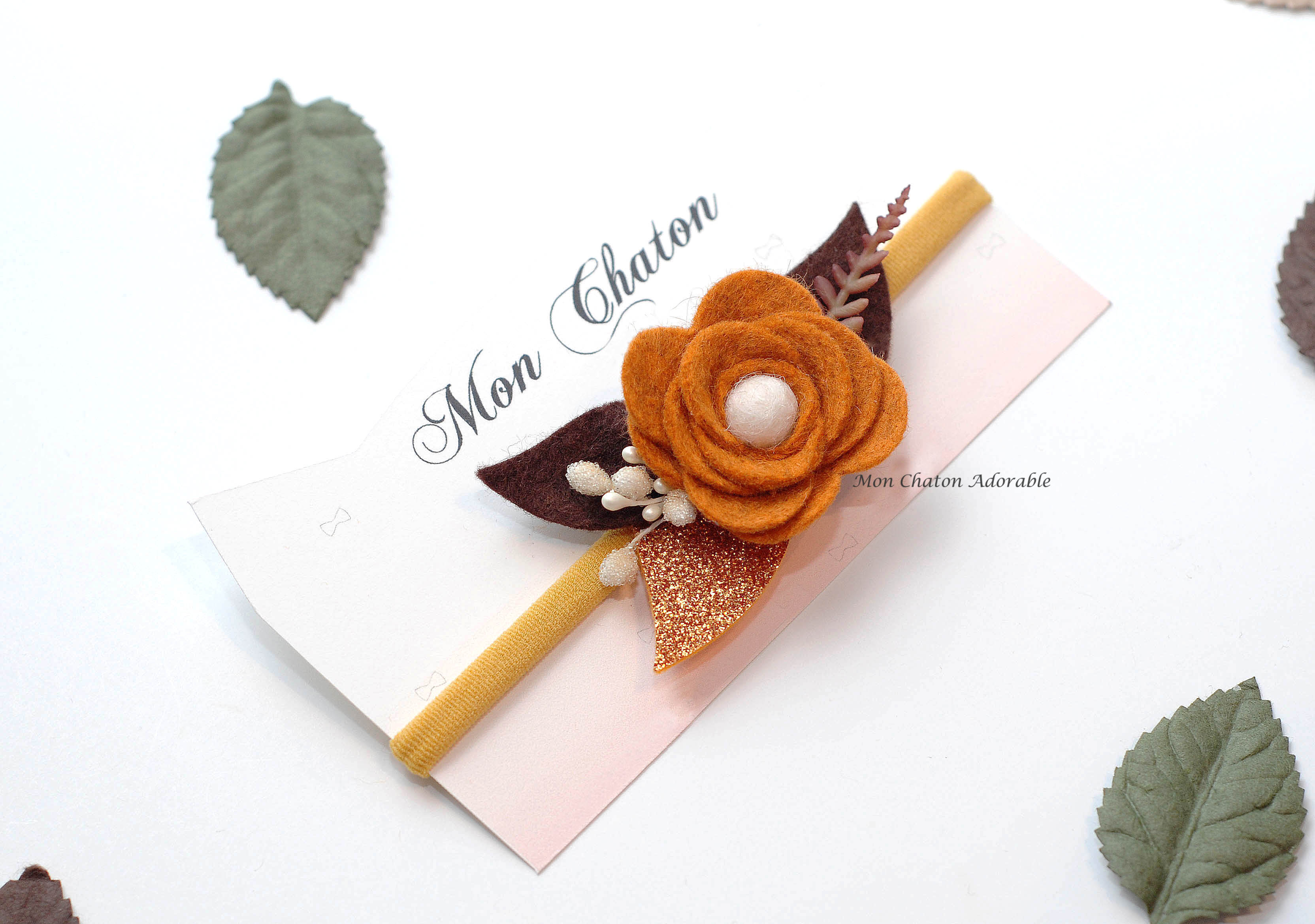 Fall Floral Headband