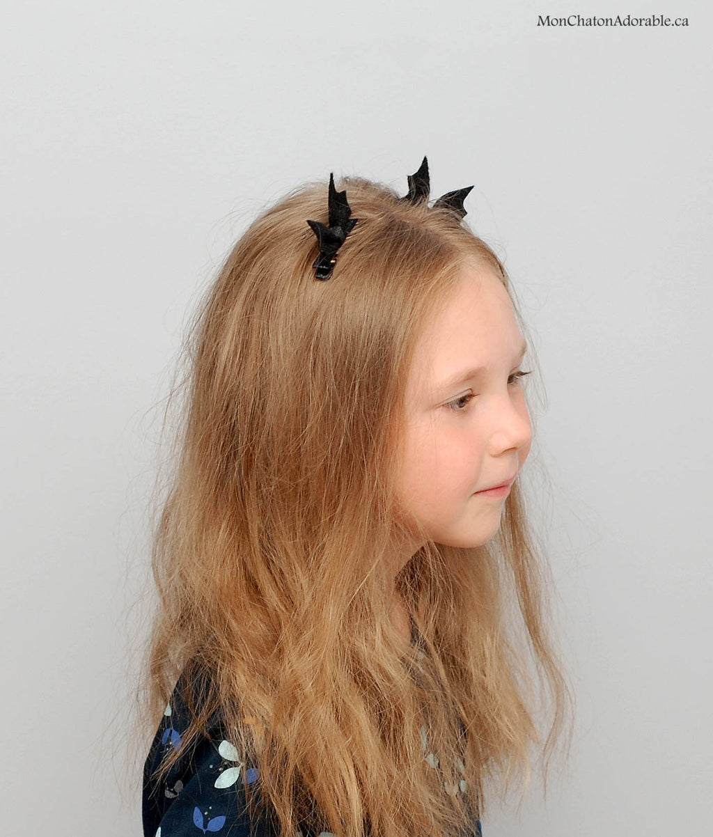 Bat Hair Clips, Gender neutral